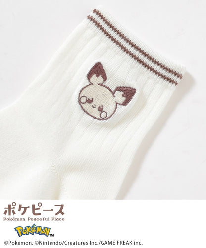 Japan｜ Poképeace White Socks