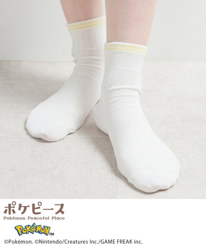Japan｜ Poképeace White Socks