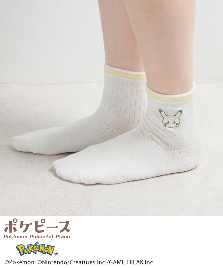 Japan｜ Poképeace White Socks