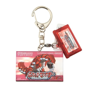 Pokémon Package & Cartridge Keychain Collection 1996-2002