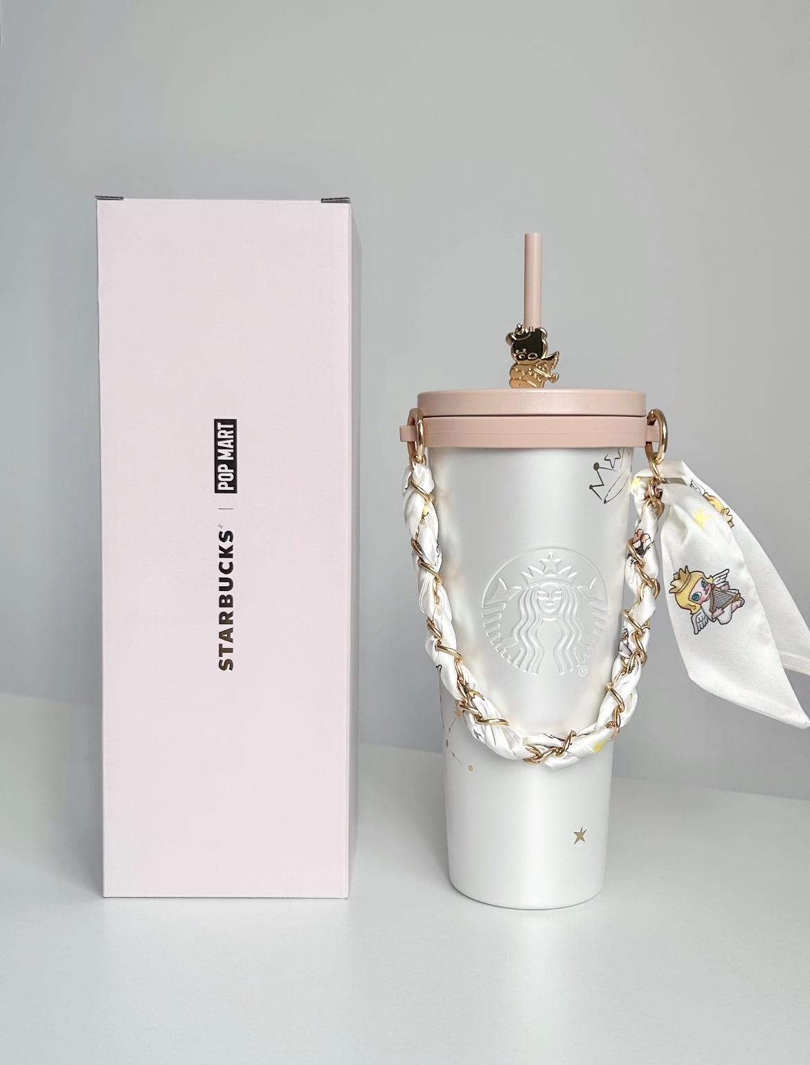 China｜ Starbucks x POP MART Molly Angel Travel Tumbler