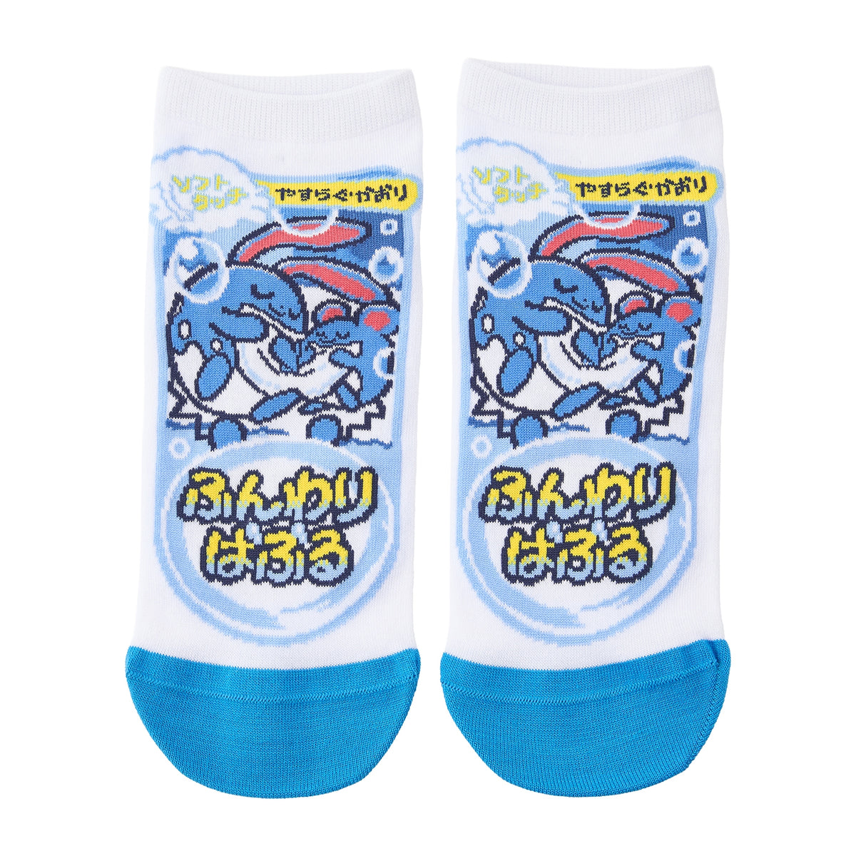 Pokémon Pika Pika Mart Marill & Azumarill Short Socks