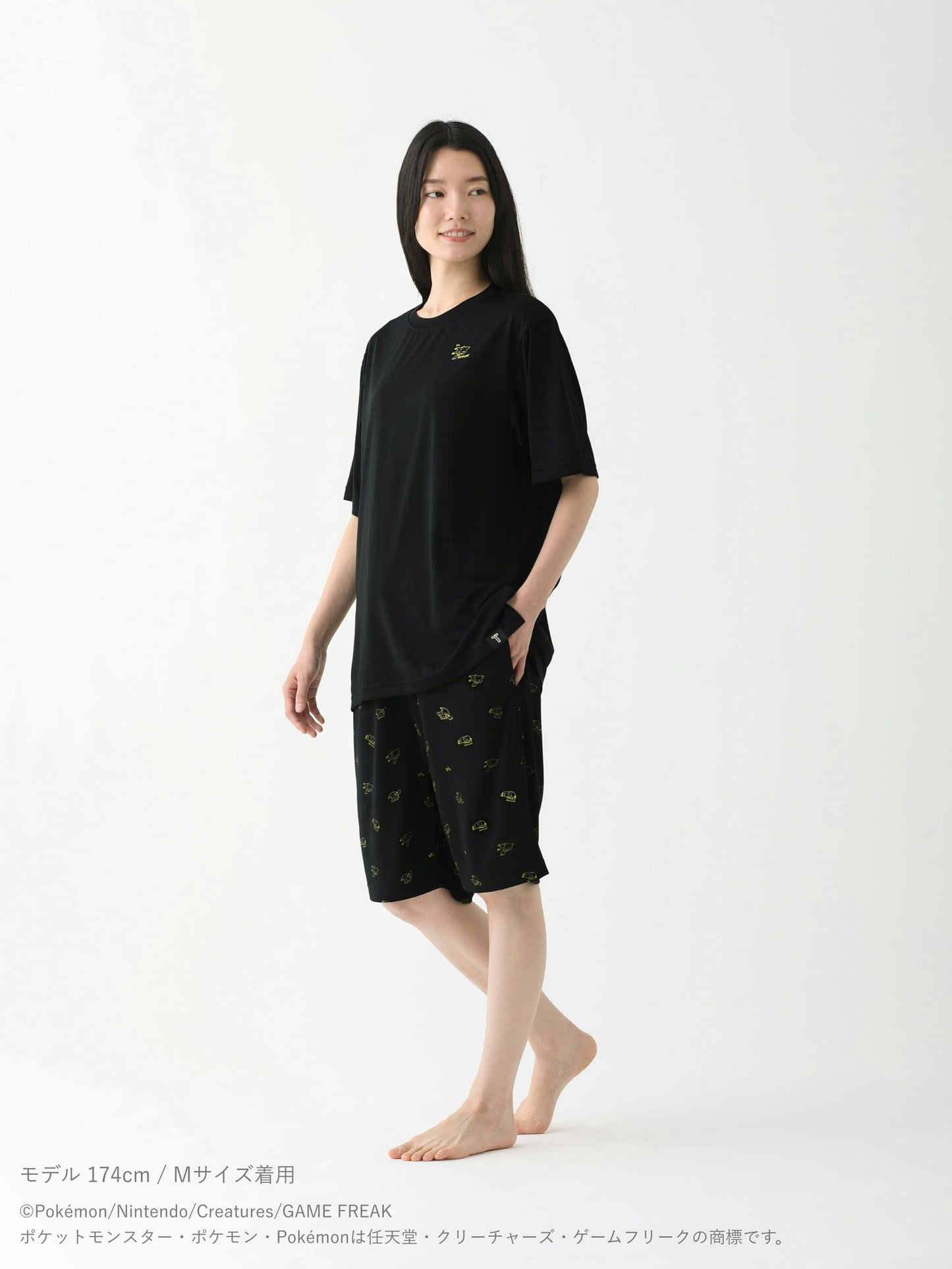 Japan｜ Pokémon Sleep Pikachu BAKUNE Dry Short Sleeve Set
