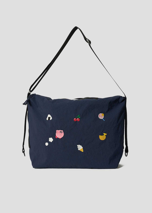 [預購優截止3月5日] Graniph x Kirby｜Gourmet Race Nylon Shoulder Bag