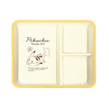 Pokémon Pikachu Happiness Square Divided Plate