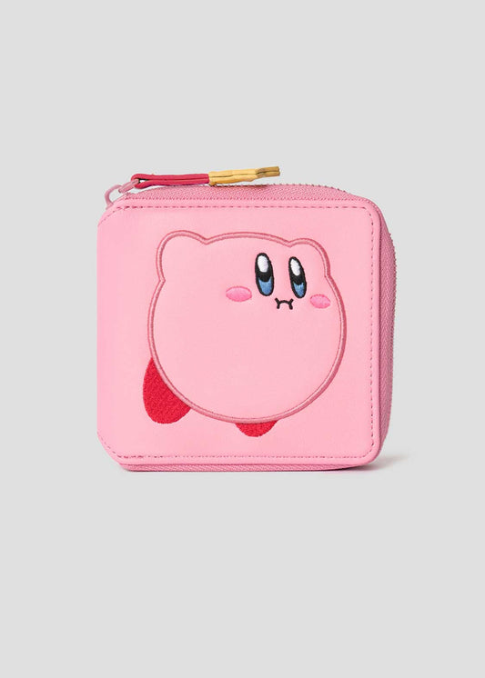 [預購優截止3月5日] Graniph x Kirby｜Puku Puku Kirby Zip Wallet (Pink)