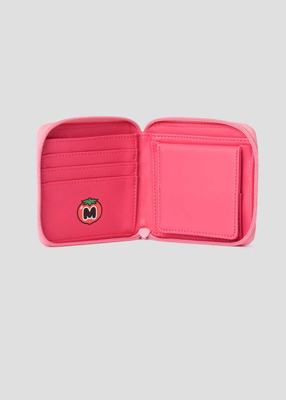 [預購優截止3月5日] Graniph x Kirby｜Puku Puku Kirby Zip Wallet (Pink)