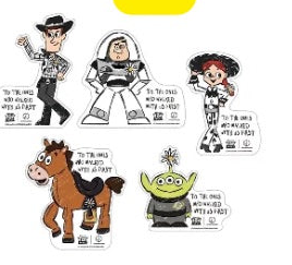 Korea Exclusive｜Toy Story x Peaceminusone Reusable Sticker 05