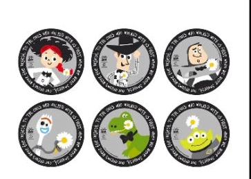 Korea Exclusive｜Toy Story x Peaceminusone Reusable Sticker 03