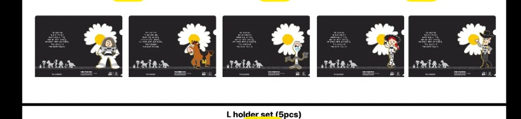 Korea Exclusive｜Toy Story x Peaceminusone L Holder Set (5pcs)