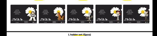 Korea Exclusive｜Toy Story x Peaceminusone L Holder Set (5pcs)
