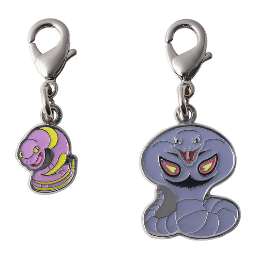Pokémon Ekans & Arbok National Pokédex Metal Charm