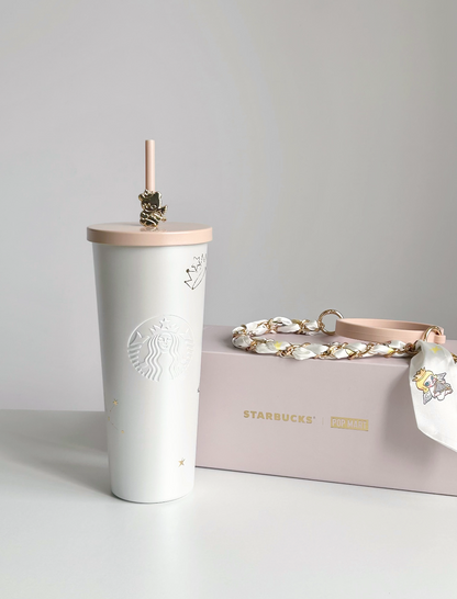 China｜ Starbucks x POP MART Molly Angel Travel Tumbler