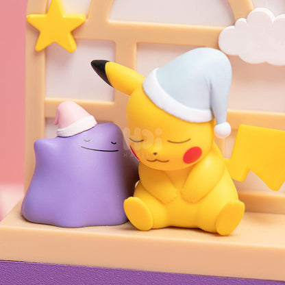 Korea Exclusive｜Pokémon Pikachu Ditto Sleep Mood Light Alarm Clock