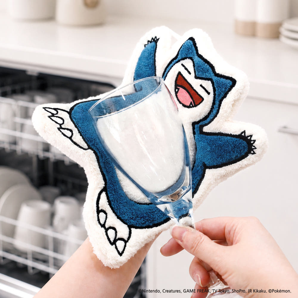 Korea Exclusive｜ Pokémon Snorlax Shaped Hand Towel