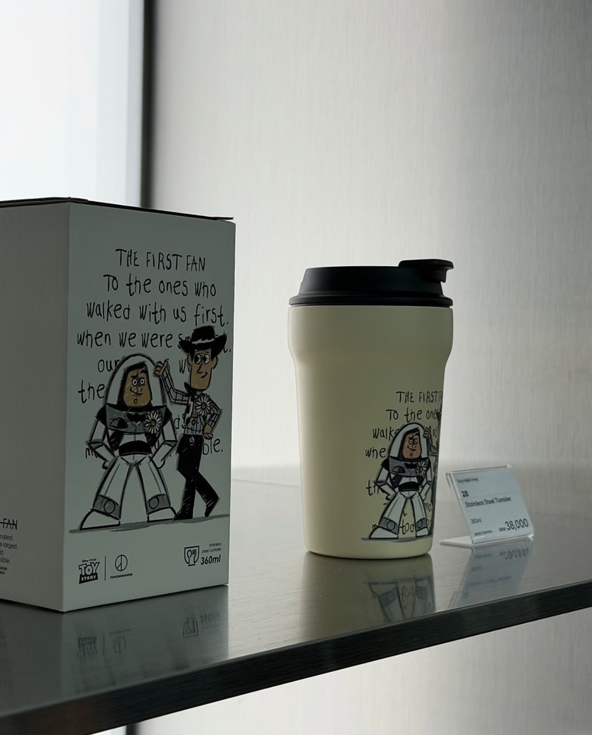 Korea Exclusive｜Toy Story x Peaceminusone Stainless Steel Tumbler