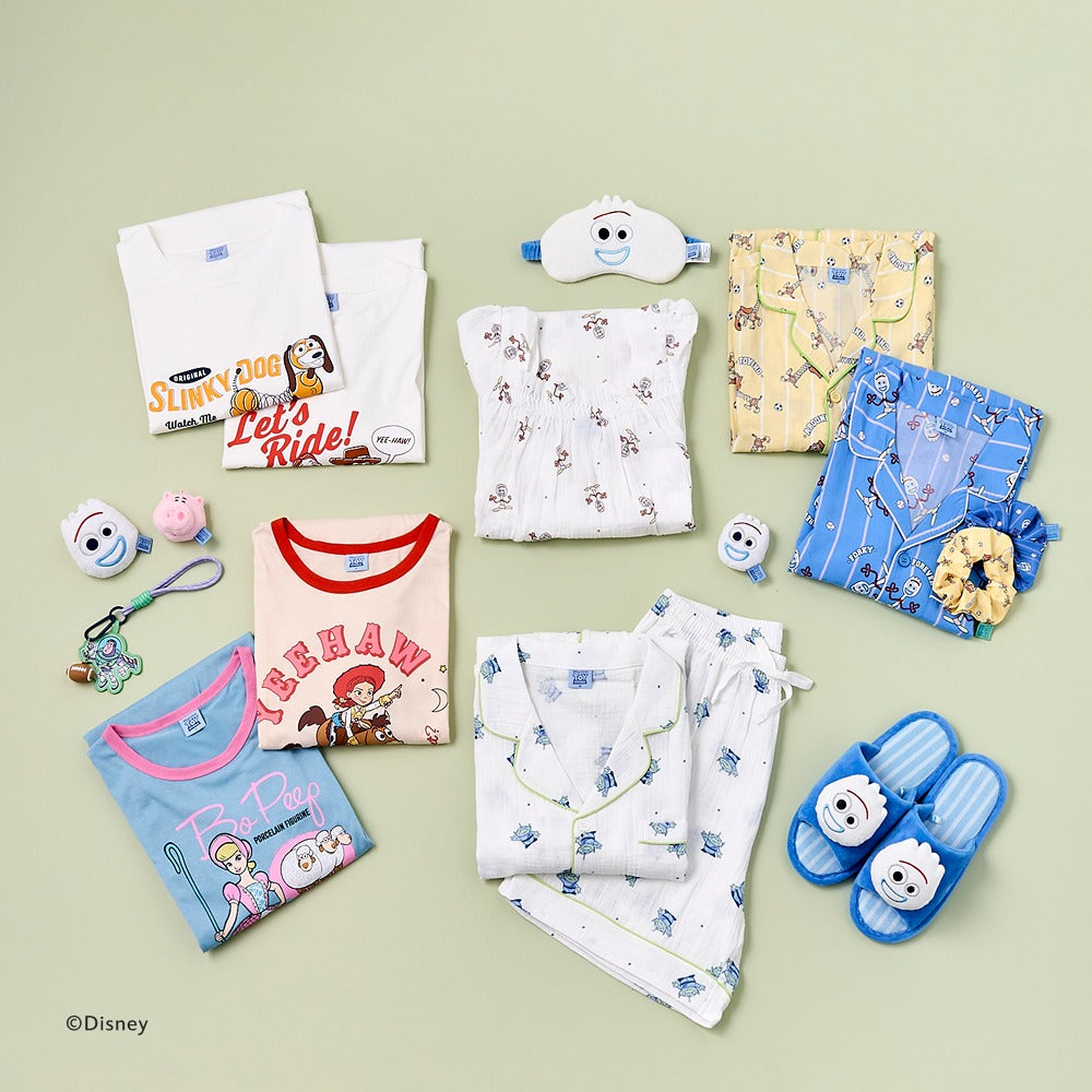 Korea｜ Toy Story Slinky Dog Short Sleeve T-Shirt White