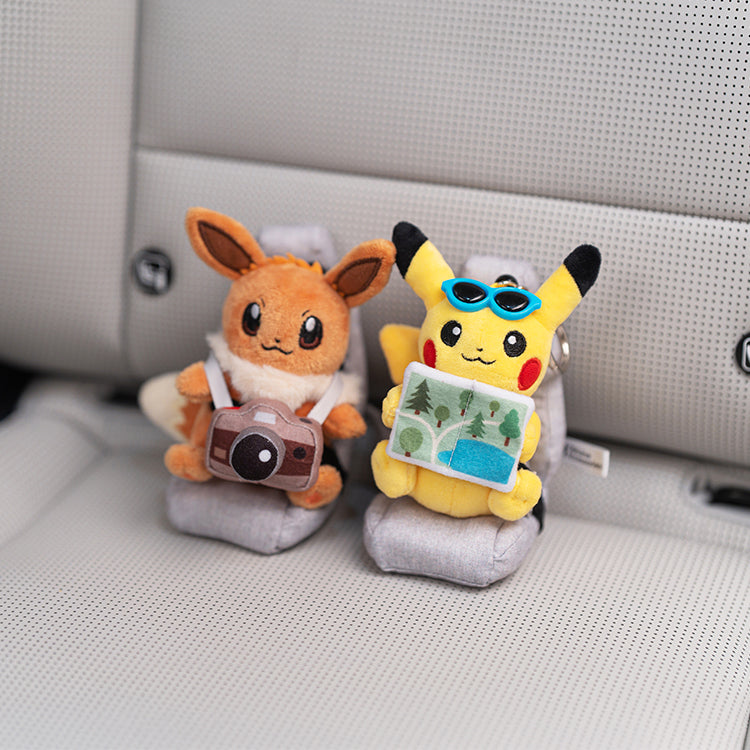 Korea Exclusive｜ Hyundai x Pokémon Random Plush Keychain