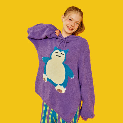 Korea Exclusive｜Pokémon x Wiggle Wiggle Snorlax Special Edition Hooded Pajama Set