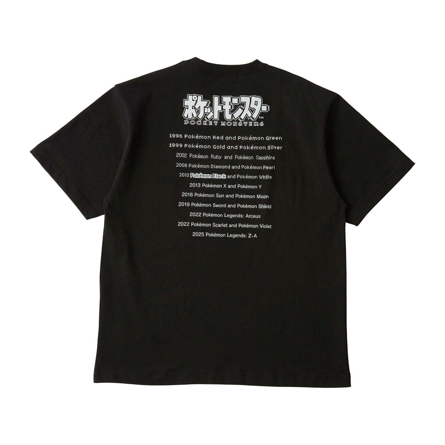 Pokémon Black Package T-Shirt in Pouch