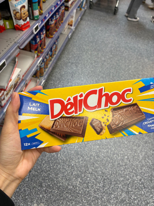 4月中到貨 法國超市零食-deli choc chocolate milk