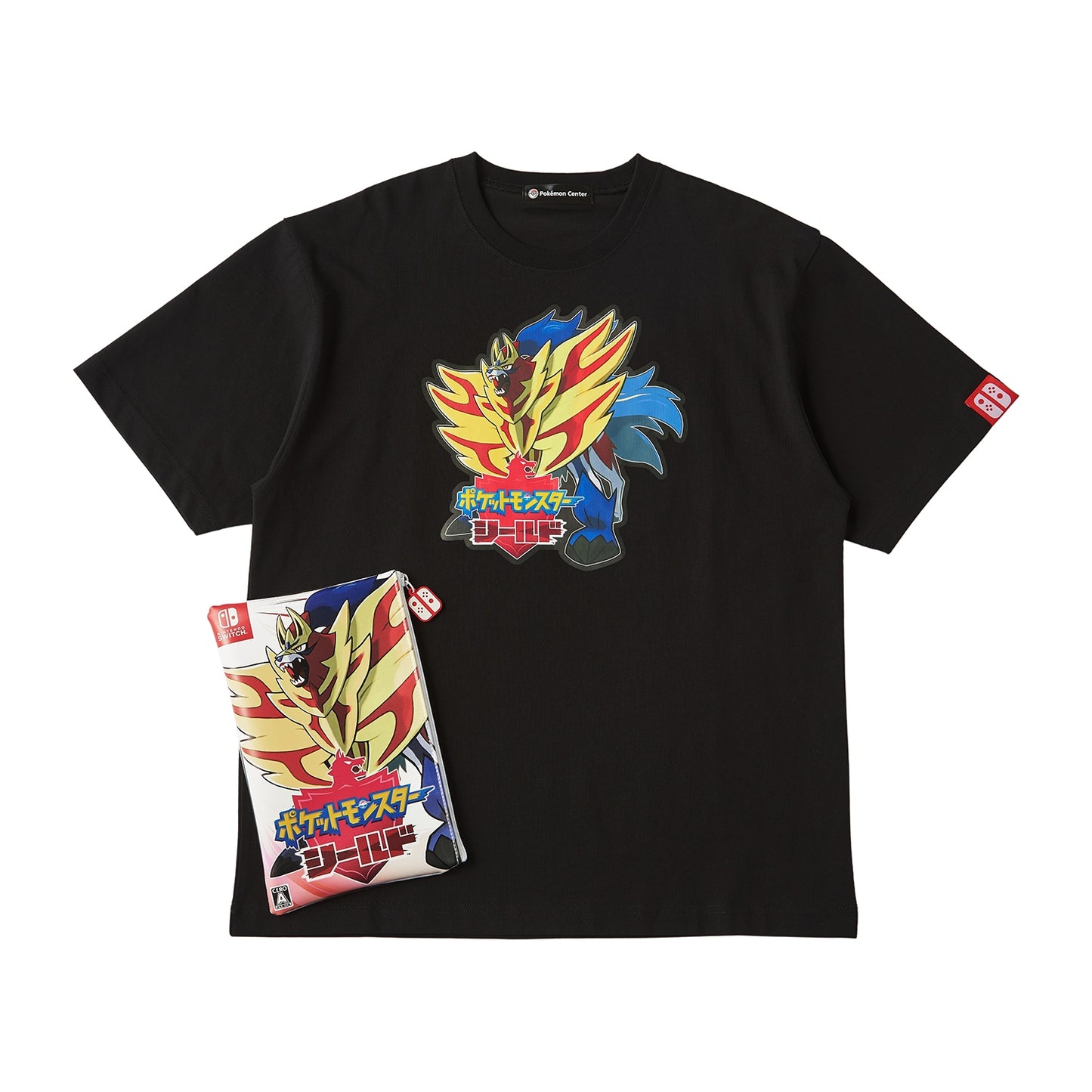 Japan｜ Pokémon Shield Package T-Shirt in Pouch