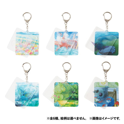 Pokémon Invisible to Me Acrylic Keychain Collection Random