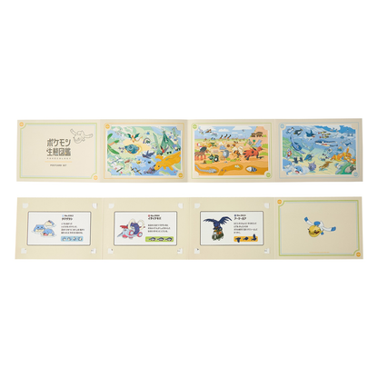 Korea Exclusive｜Pokémon Ecology Pokédex Postcard Set