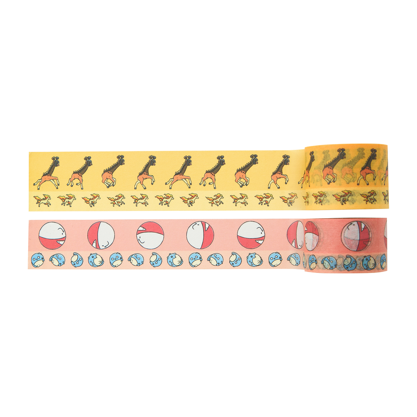 Korea Exclusive｜Pokémon Pokécology Masking Tape Set