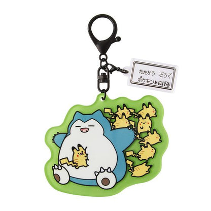 Korea Exclusive｜Pokémon Pikachu & Snorlax Run Away Acrylic Holder