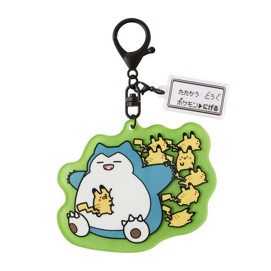 Korea Exclusive｜Pokémon Pikachu & Snorlax Run Away Acrylic Holder