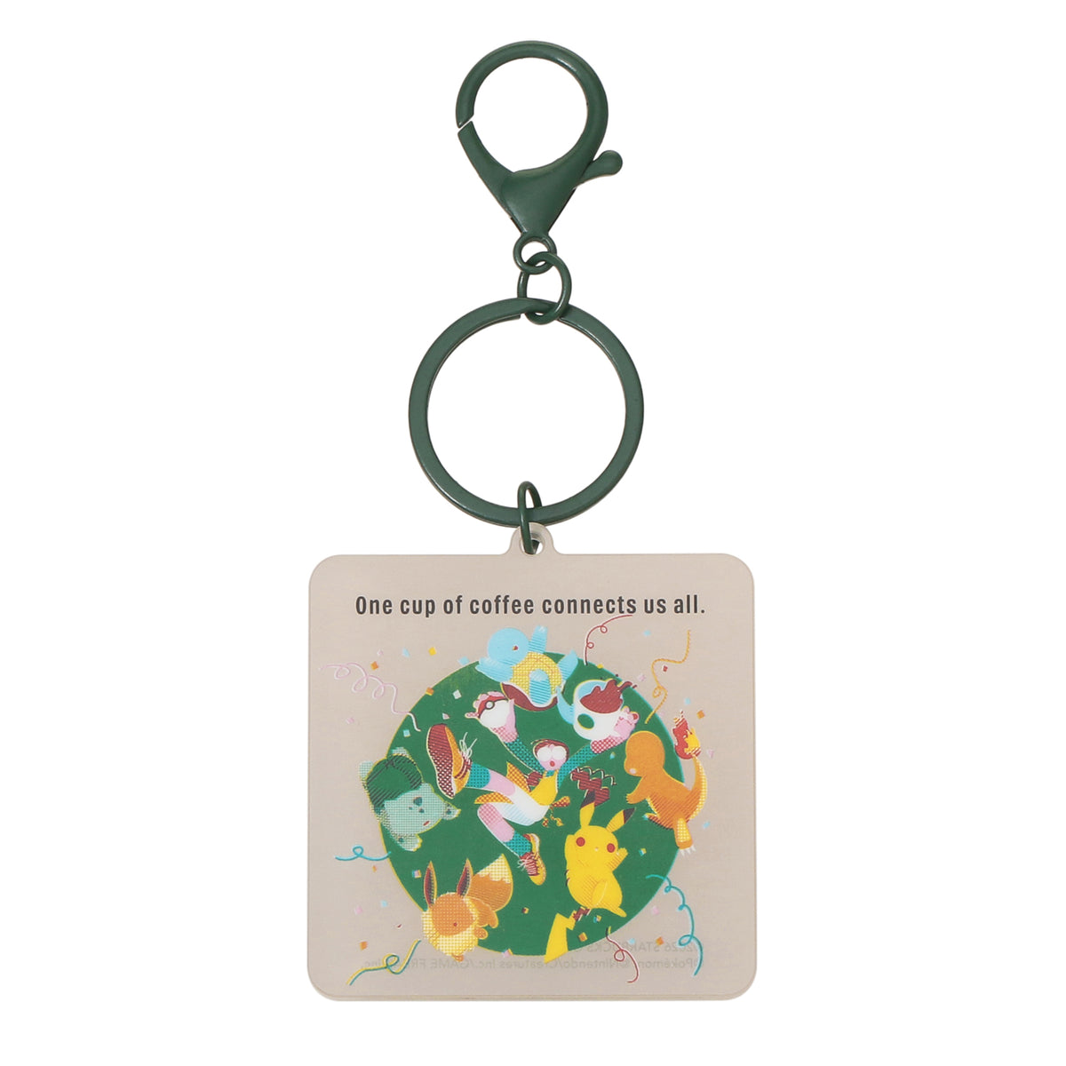 Pokémon + STARBUCKS Acrylic Charm Coffee Connection
