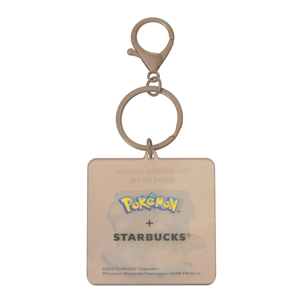 Pokémon + STARBUCKS Acrylic Charm Coffee Adventure