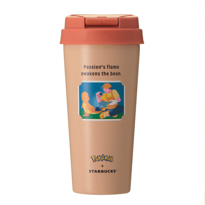 Pokémon + STARBUCKS Stainless TOGO Bottle Charmander 473ml - Image 2