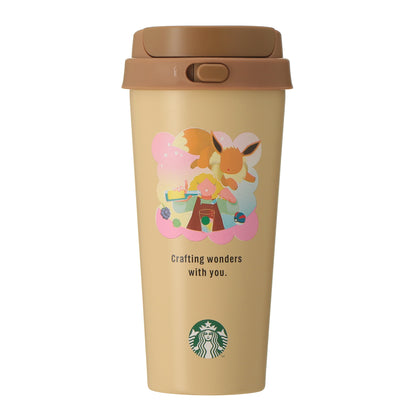 Pokémon + STARBUCKS Stainless TOGO Bottle Eevee 473ml