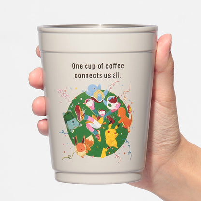 Pokémon + Starbucks 2-Way Stainless Steel Cup / Holder Coffee Connection 355ml