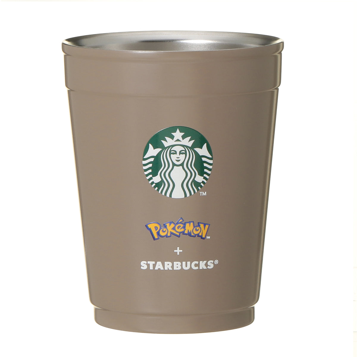 Pokémon + Starbucks 2-Way Stainless Steel Cup / Holder Coffee Adventure 355ml