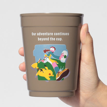 Pokémon + Starbucks 2-Way Stainless Steel Cup / Holder Coffee Adventure 355ml