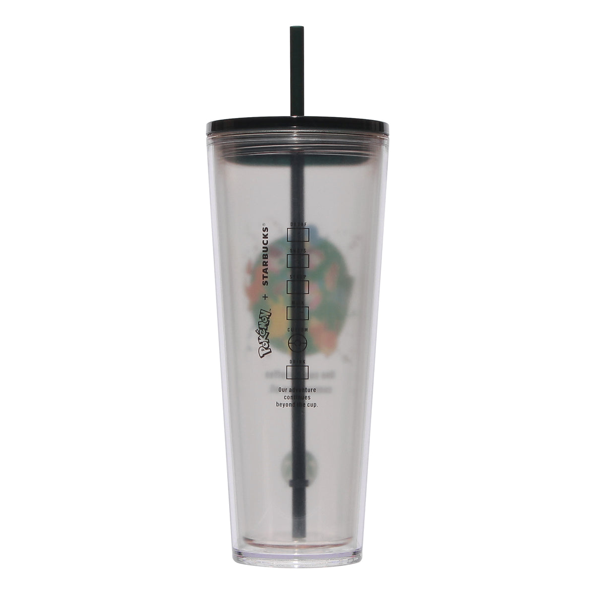 Pokémon + Starbucks Cold Cup Tumbler Coffee Connection 710ml