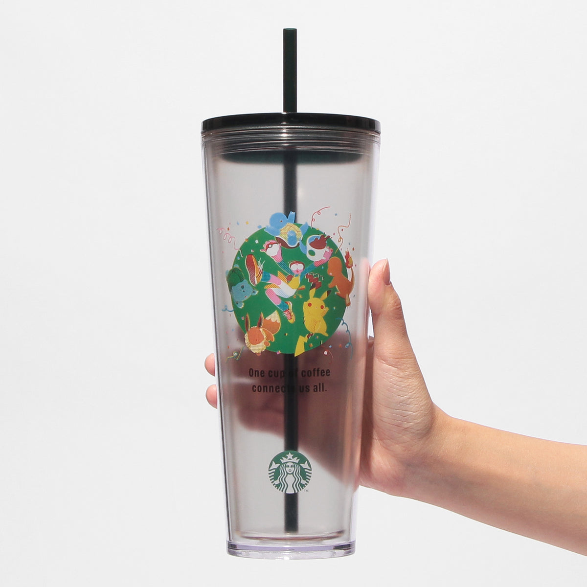 Pokémon + Starbucks Cold Cup Tumbler Coffee Connection 710ml