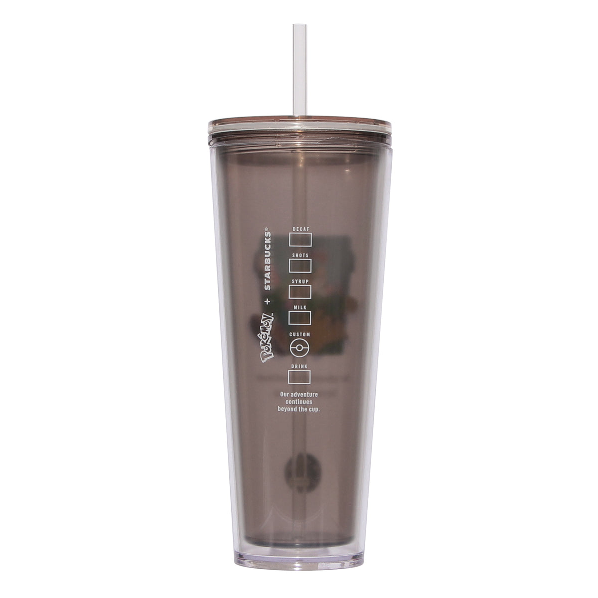 Pokémon + Starbucks Cold Cup Tumbler Coffee Adventure 710ml