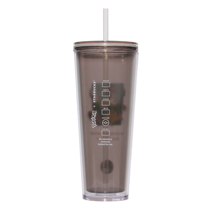 Pokémon + Starbucks Cold Cup Tumbler Coffee Adventure 710ml