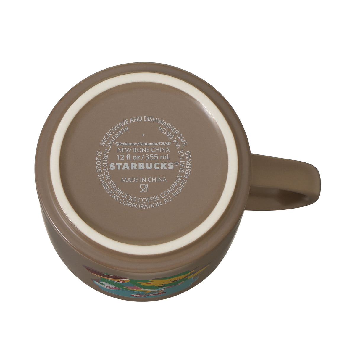 Pokémon + Starbucks Stacking Mug Coffee Adventure 355ml