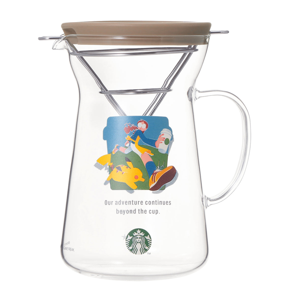 Pokémon + STARBUCKS Glass Drip Coffee Maker Coffee Adventure
