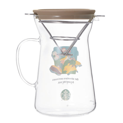 Pokémon + STARBUCKS Glass Drip Coffee Maker Coffee Adventure