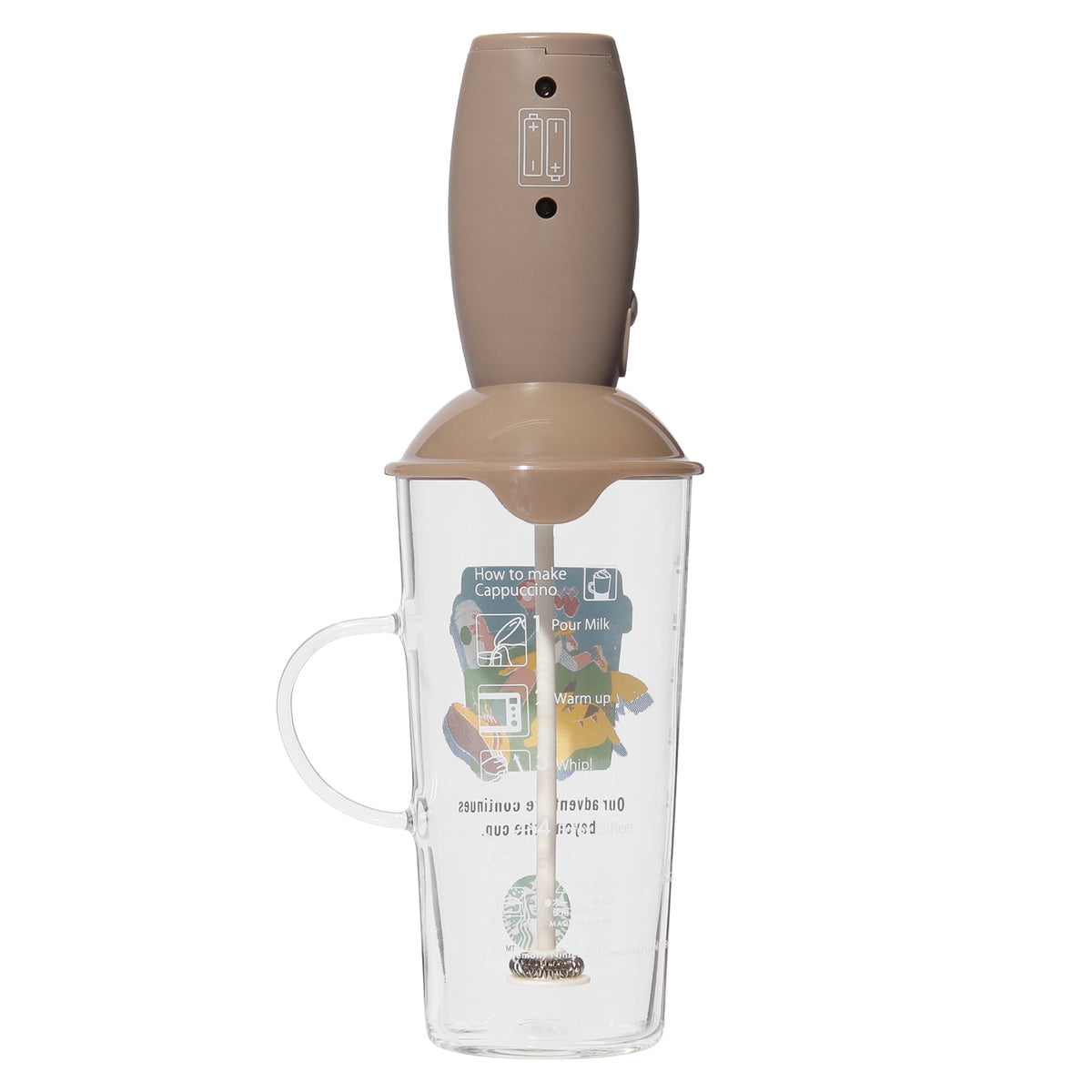 Pokémon + STARBUCKS Milk Frother & Cup Coffee Adventure