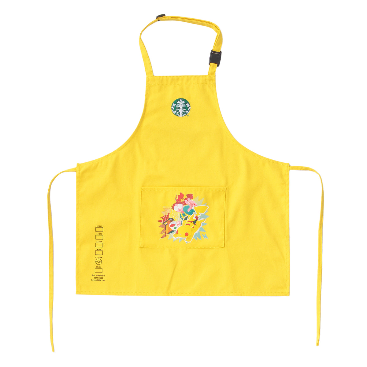 Pokémon + STARBUCKS Kids Apron Pikachu