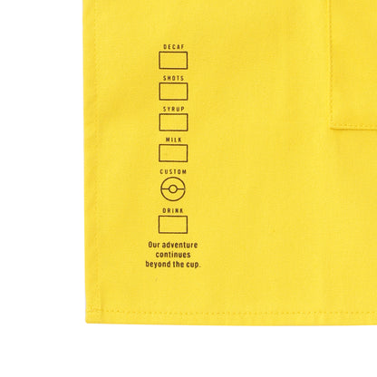 Pokémon + STARBUCKS Kids Apron Pikachu