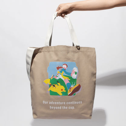 Pokémon + STARBUCKS Tote Bag Coffee Adventure