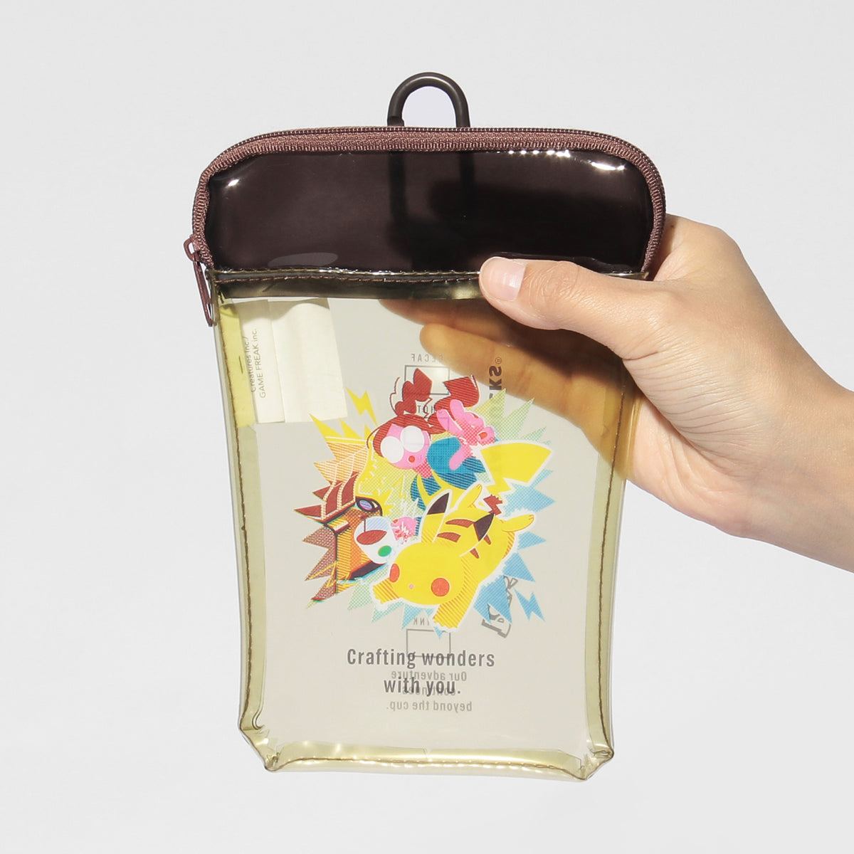 Pokémon + STARBUCKS Cup-Shaped PVC Pouch Pikachu